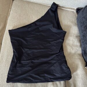 Hello Molly one shoulder shirt